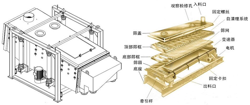 產(chǎn)品內(nèi)部部件結構圖紙展示